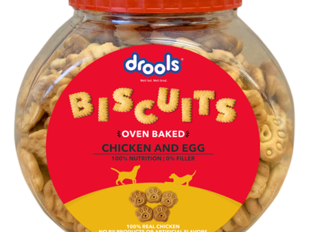 Drools Chicken and Egg Biscuit Dog Treats Online Sale