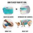 Talking Dog Club Coolios Cooling Vests for Dogs (Blue) Online Sale