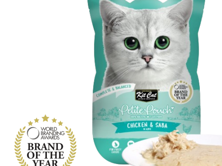 Kit Cat Chicken & Saba in Aspic Cat Wet Food Discount