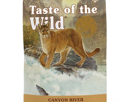 Taste of the Wild Canyon River Feline Recipe with Trout & Smoked Salmon Cat Dry Food | Grain Free Formula (Limited Shelf Life) Sale