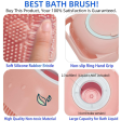 Chullbull Soft Silicon Bath Brush for Dogs and Cats (Pink) Hot on Sale