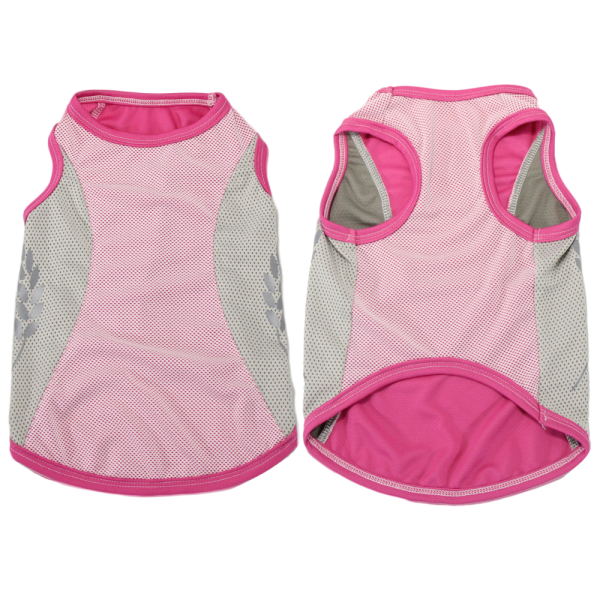 Talking Dog Club Coolios Cooling Vests for Dogs (Pink) Supply