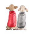 Talking Dog Club Double Trouble Reversible Jackets for Dogs (Red Sliver) Fashion