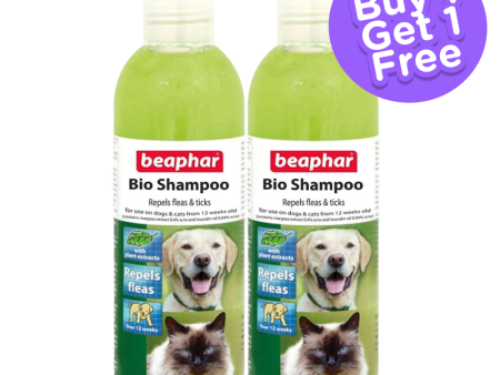 Beaphar Bio Shampoo for Dogs and Cats (Limited Shelf Life) (Buy 1 Get 1) Sale