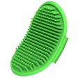 Chullbull Rubber Bristles Hand Brush Comb for Dogs (Green) Sale