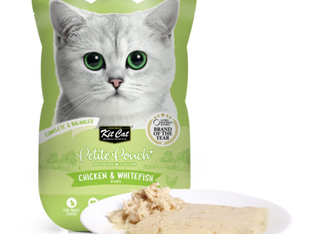 Kit Cat Chicken and Whitefish in Aspic Cat Wet Food on Sale