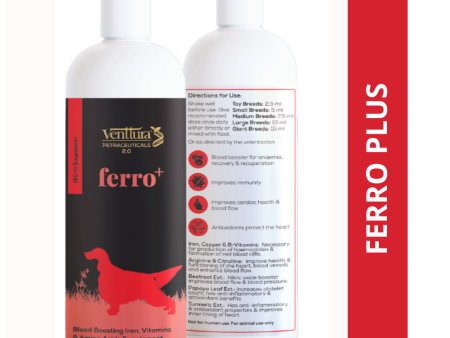 Venttura Ferro Plus Iron Supplements Syrup for Dogs Cheap