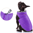 Talking Dog Club Double Trouble Reversible Jackets for Dogs (Purple Neon Green) For Discount