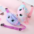 Wholesale Unicorn Cartoon Plush Shoulder Bag Crossbody Bag Chest Bag Waist Bag For Cheap