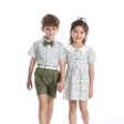 Wholesale Children s Cotton Short Sleeved Shirt Sets For Discount