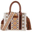 Wholesale Bohemian Canvas Vintage Aztec Ethnic Style Tote Bag Shoulder Diagonal Cross Bag Sale