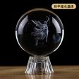 Wholesale Interior Carved Crystal Glass Handicraft Ornaments Fashion