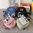 Wholesale nylon cute cow pattern shoulder crossbody bag Fashion