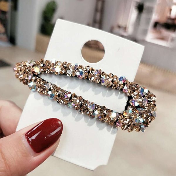 Wholesale Rhinestone Color Diamond Hollow Hairpin Online Hot Sale