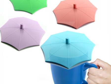 Wholesale 10pcs Creative Silicone Umbrella Covers and Silicone Cup Covers For Discount