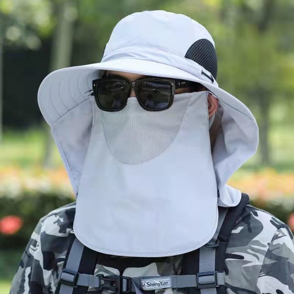 Wholesale Anti-UV and Waterproof Travel Face-covering Neck Cap for Men Discount