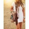 Wholesale Aztec Flowing Cotton and Hemp Canvas Handheld Shoulder Bag Online Sale