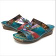 Wholesale Bohemian Ethnic Style Floral Wedge Sandals Hot on Sale