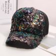 Wholesale Colorful Sequin Sequin Mesh Baseball Cap For Discount