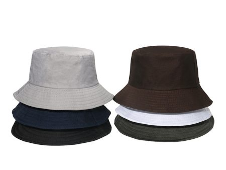 Wholesale Basin Hat Sun Protection Sun Hat Solid Color Light Plate Polyester Cotton Fisherman Hat Discount