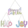 Wholesale Easter Rabbit Eggs Wooden Decorations Online Hot Sale