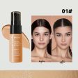 Wholesale MLSMILE Liquid Foundation Lasting Waterproof and Sweat-proof, Easy To Open The Oil Control Concealer Foundation Sale