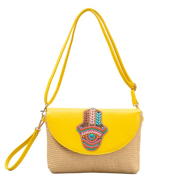 Wholesale  Summer Crossbody Handheld Straw Bag Online Hot Sale