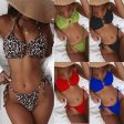 Wholesale Tankini Swimsuit Solid Color Low Waist Bikini Hot on Sale