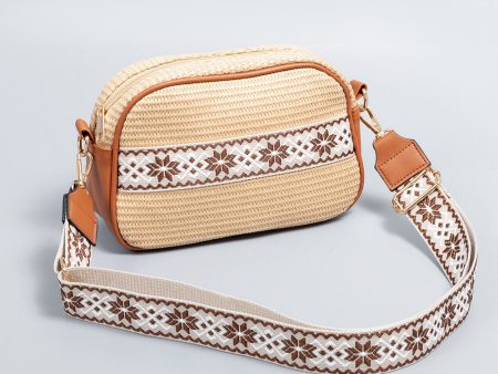 Wholesale Niche Design High-end PP Straw Woven Small Square Bag Online Hot Sale