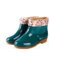 Wholesale of Adult Short Tube EVA Rain Boots for External Wear Cheap