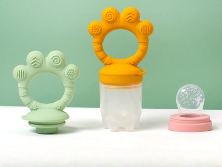 Wholesale Silicone Infant Feeding Fruit and Vegetable Teether For Discount