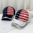 Wholesale Thin Sun Protection Diamond Star Baseball Cap Online Sale