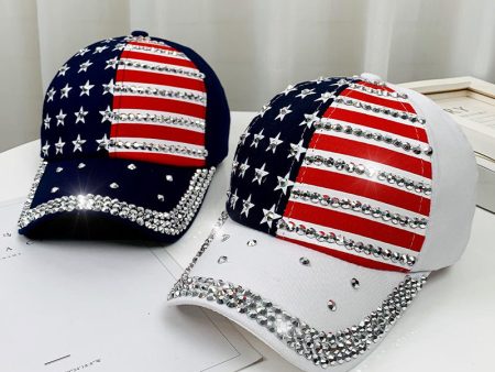 Wholesale Thin Sun Protection Diamond Star Baseball Cap Online Sale