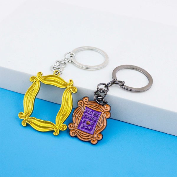 Wholesale 10PCS popular versatile photo frame keychain Sale