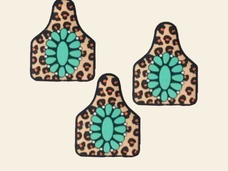 Wholesale 10pcs Leopard Print Boho Cartoon Silicone Beads For Discount