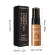 Wholesale MLSMILE Liquid Foundation Lasting Waterproof and Sweat-proof, Easy To Open The Oil Control Concealer Foundation Sale