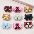 Wholesale 10PCS PACK Candy Colored Alloy Bow Beads Hot on Sale