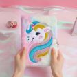 Wholesale Cartoon Unicorn Plush Notebook with Lock For Cheap