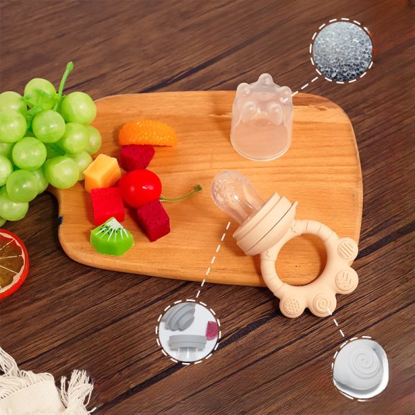 Wholesale Silicone Infant Feeding Fruit and Vegetable Teether For Discount