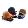 Wholesale Autumn and Winter Corduroy Solid Color Curved Brim Baseball Cap Hot on Sale