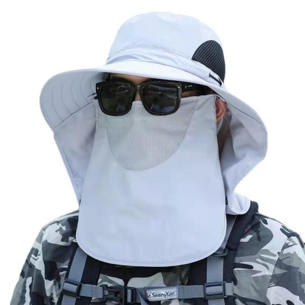 Wholesale Anti-UV and Waterproof Travel Face-covering Neck Cap for Men Discount