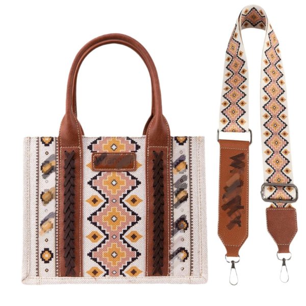 Wholesale Bohemian Canvas Single Shoulder Diagonal Cross Bag Vintage Aztec Ethnic Style Tote Bag on Sale