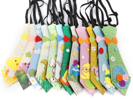 Wholesale Easter Felt Cloth Ties Online Hot Sale