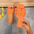 Wholesale Large Size Square Toe Slippers Sale