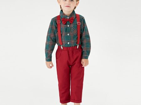 Wholesale Children s Cotton Long Sleeved Plaid Shirts and Gentlemen s Clothing Online