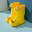 Wholesale of Children s Mid Tube Buckle EVA Rain Boots Supply