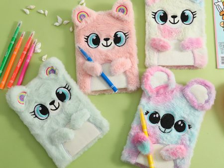 Wholesale Cartoon Style Cute Koala Plush Diary Sale