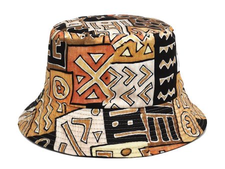 Wholesale Bohemian Style Outdoor Sun Visor Double-sided Bucket Hat Discount