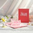 Wholesale Mother s Day Greeting Cards 3D Three-dimensional Paper Carved Small Cards Discount