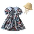 Wholesale Children s Cotton Countryside Style Floral Dresses Cheap